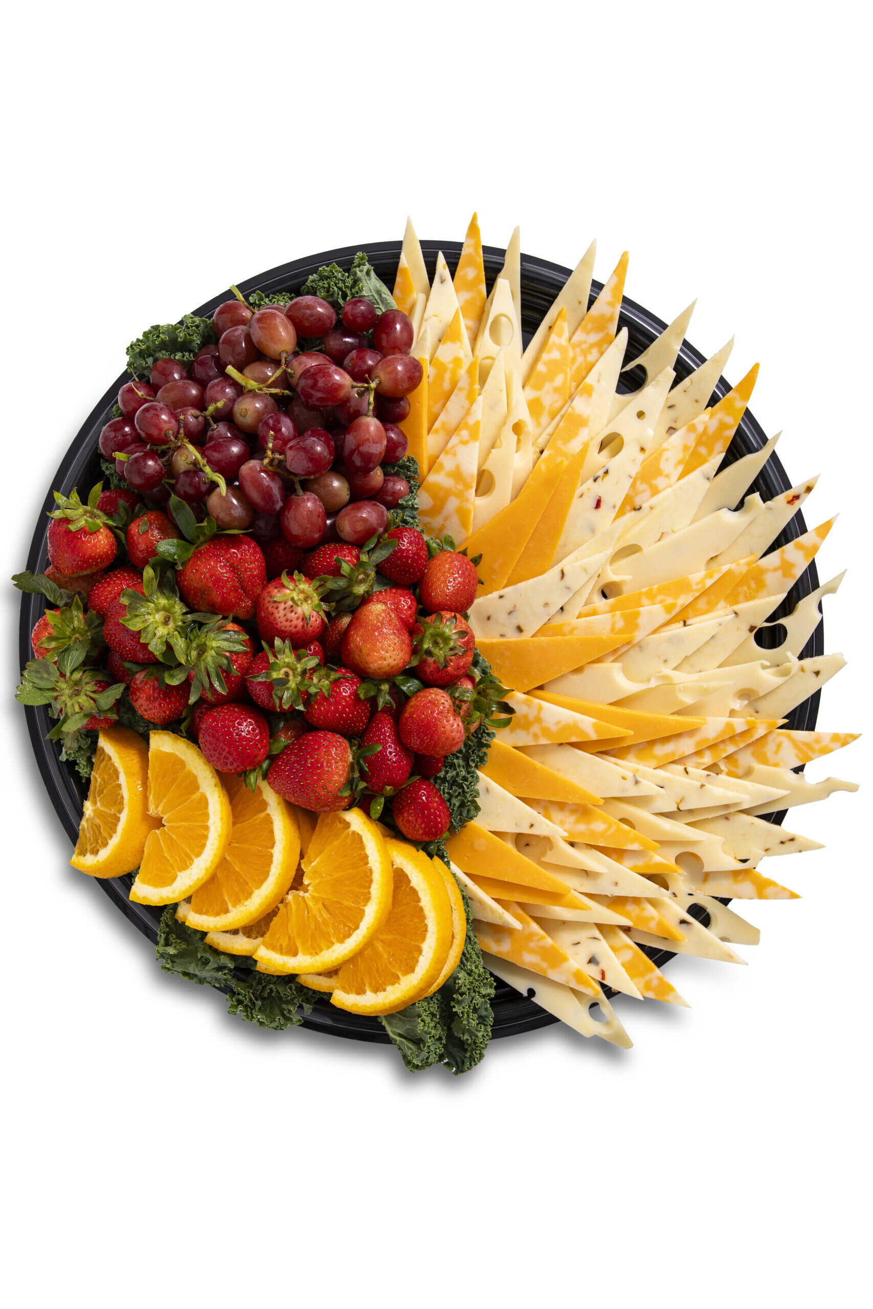 Sliced Fruit & Cheese Platter