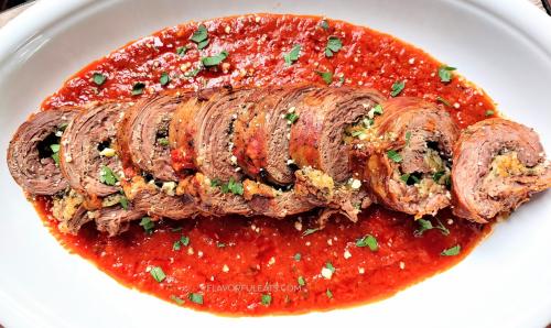 Stuffed Beef Braciole