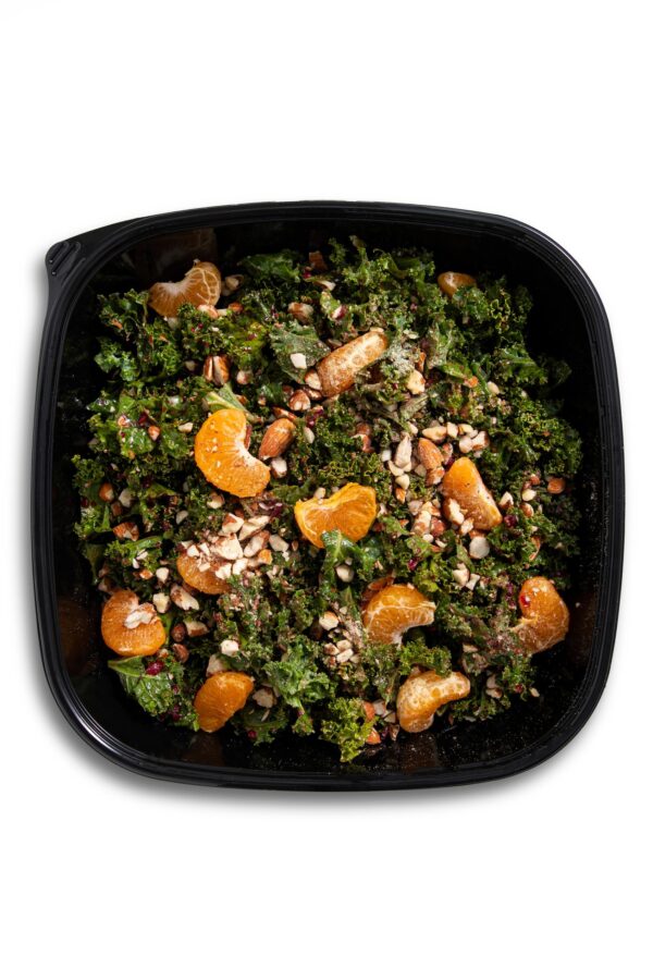Kale Salad with Cranberry Vinaigrette
